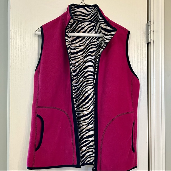 Reversible fleece vest - Picture 1 of 6